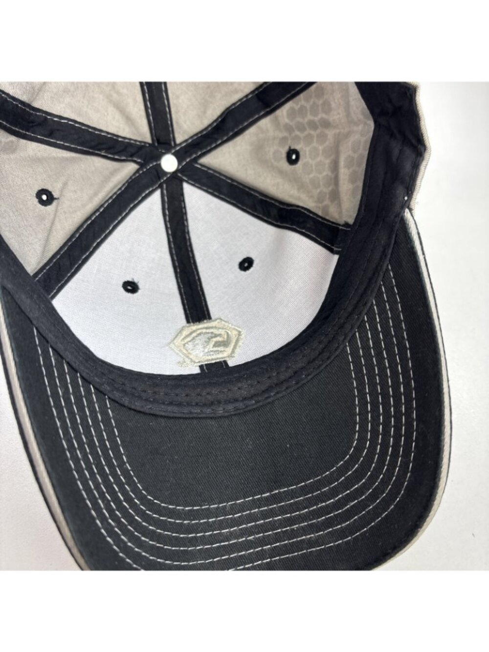 MATCO Tools Embroidered Cap Gray Honeycomb Hook & Loop Adjustable 100% Cotton - Picture 3 of 4